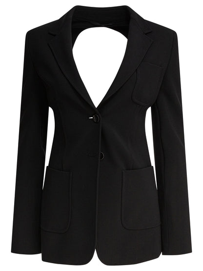 Slim jersey blazer Jackets and Coats