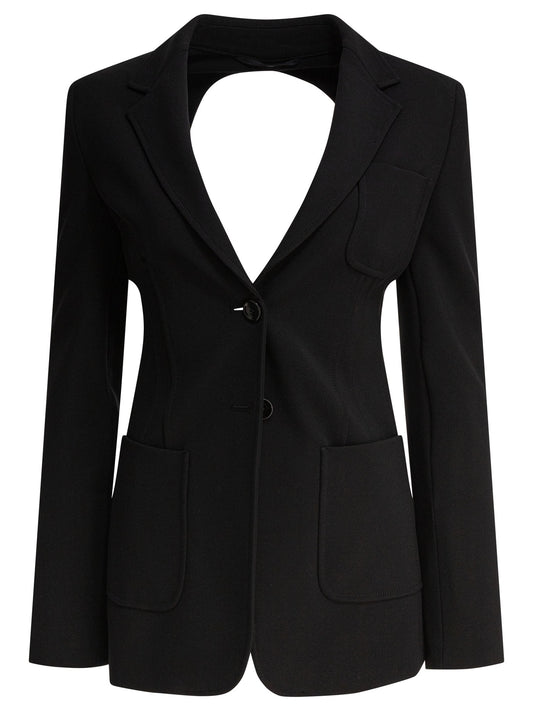 Slim jersey blazer Jackets and Coats