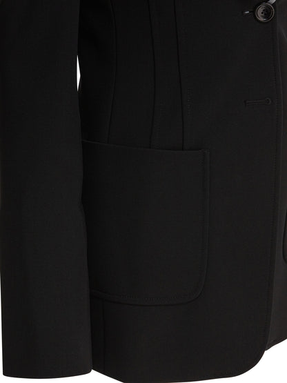 Slim jersey blazer Jackets and Coats