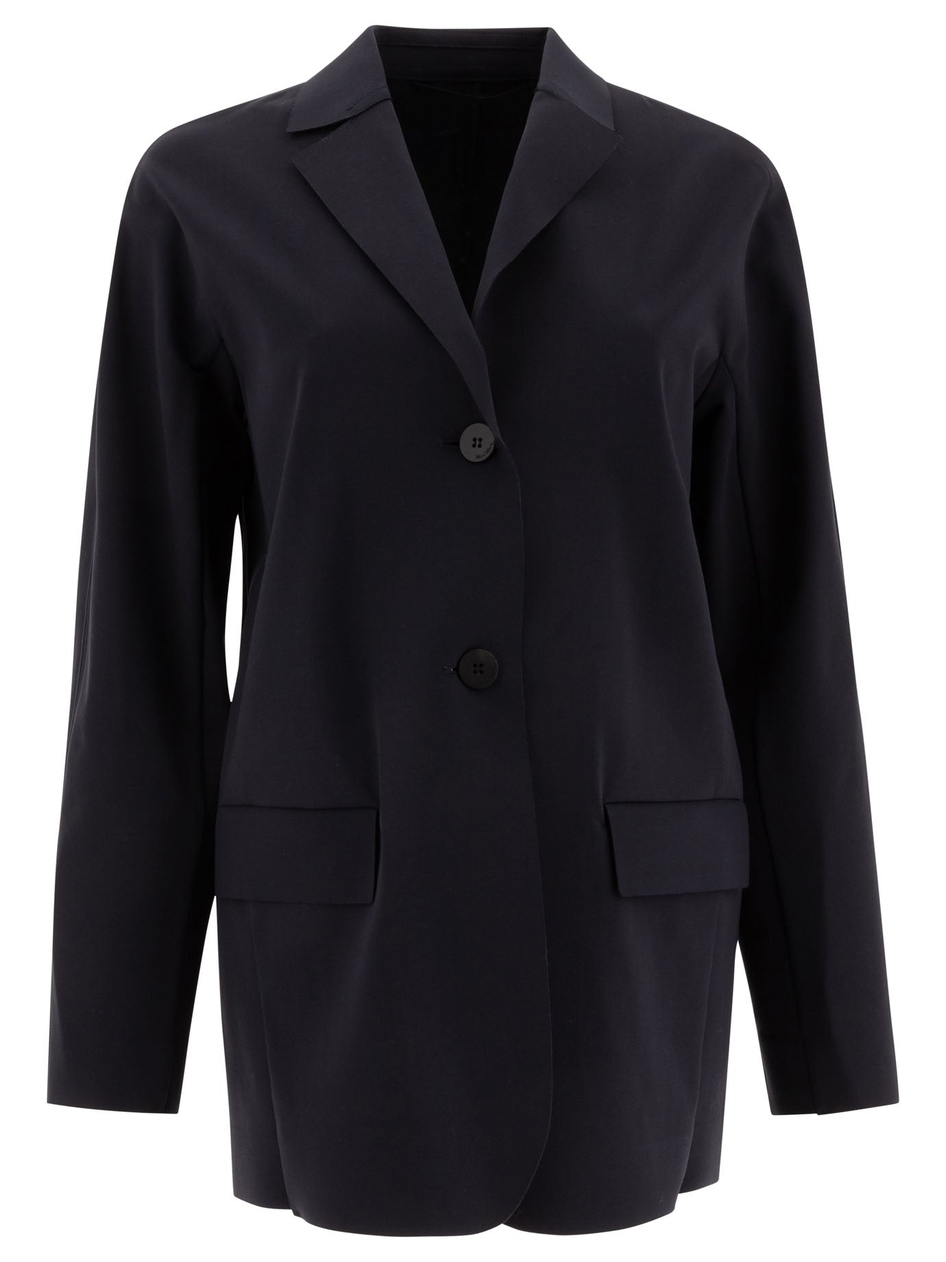 Single-breasted jersey blazer Jackets and Coats