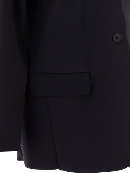 Single-breasted jersey blazer Jackets and Coats