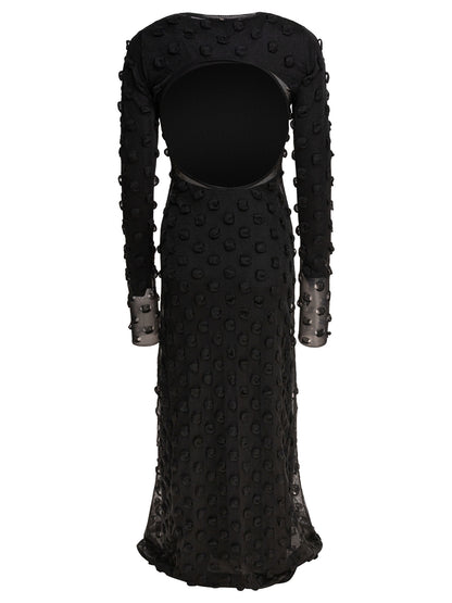 Long flared dress Dresses