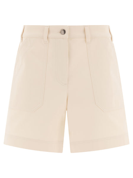 Cotton gabardine shorts Shorts
