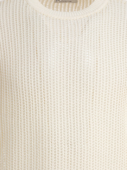 Cotton blend crewneck sweater Knitwear
