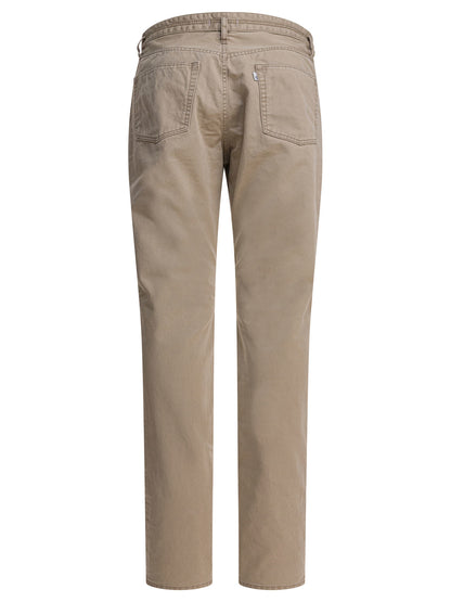 Five-pocket cotton pants Trousers