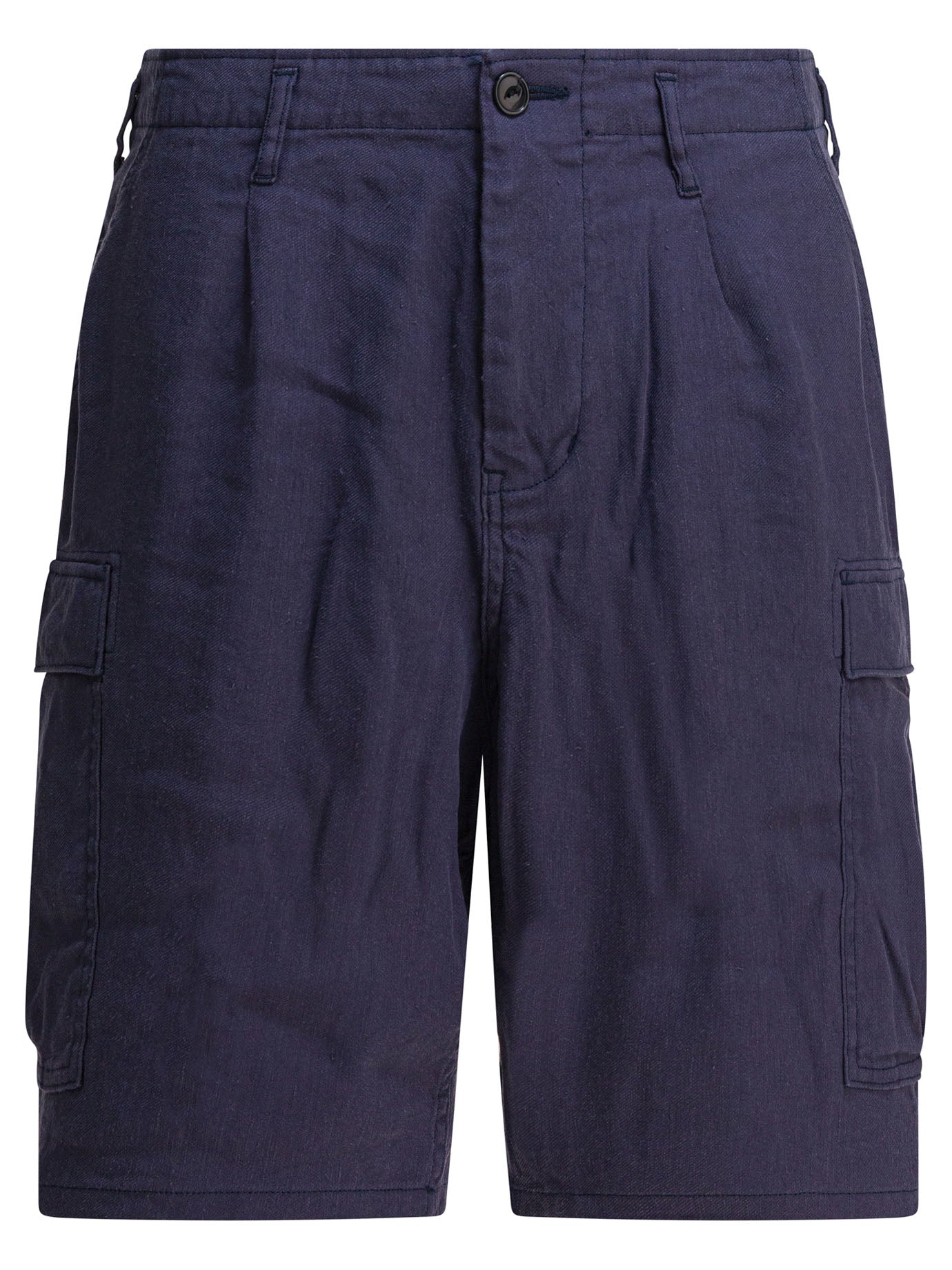 Linen cargo shorts Shorts