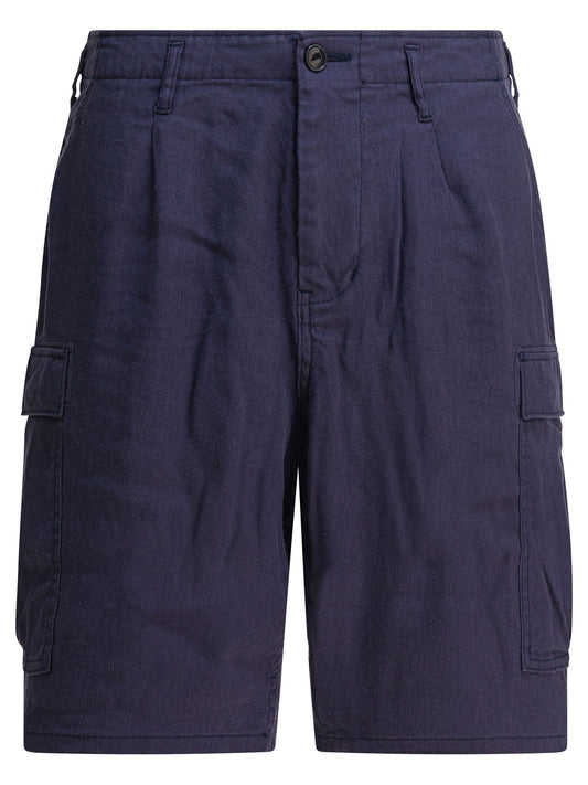 Linen cargo shorts Shorts