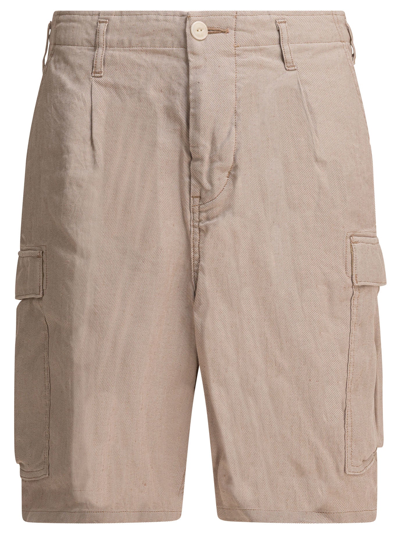 Linen cargo shorts Shorts