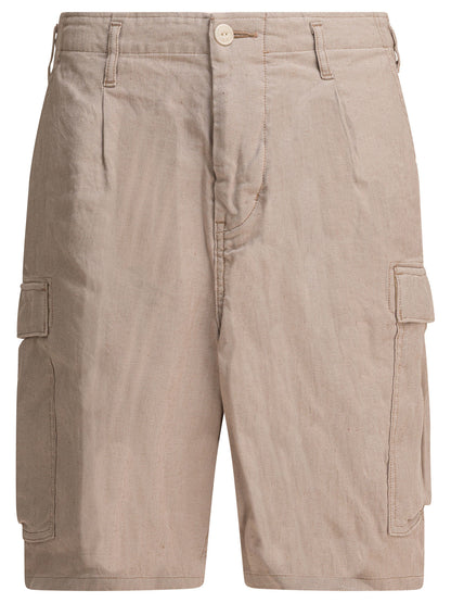 Linen cargo shorts Shorts