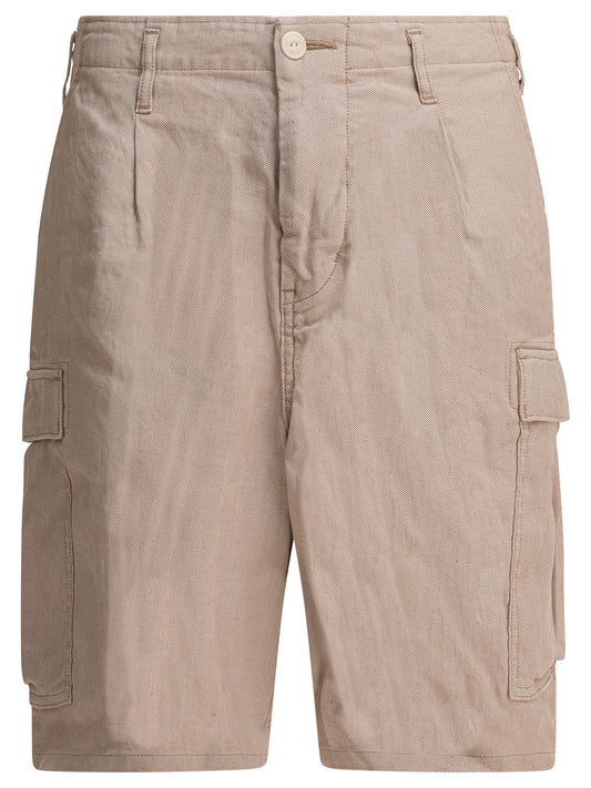 Linen cargo shorts Shorts