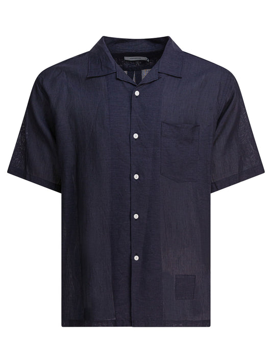 "Voyager" oxford linen shirt Shirts