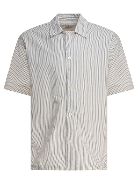 "Mads Poplin Stripe SS" Shirt Shirts