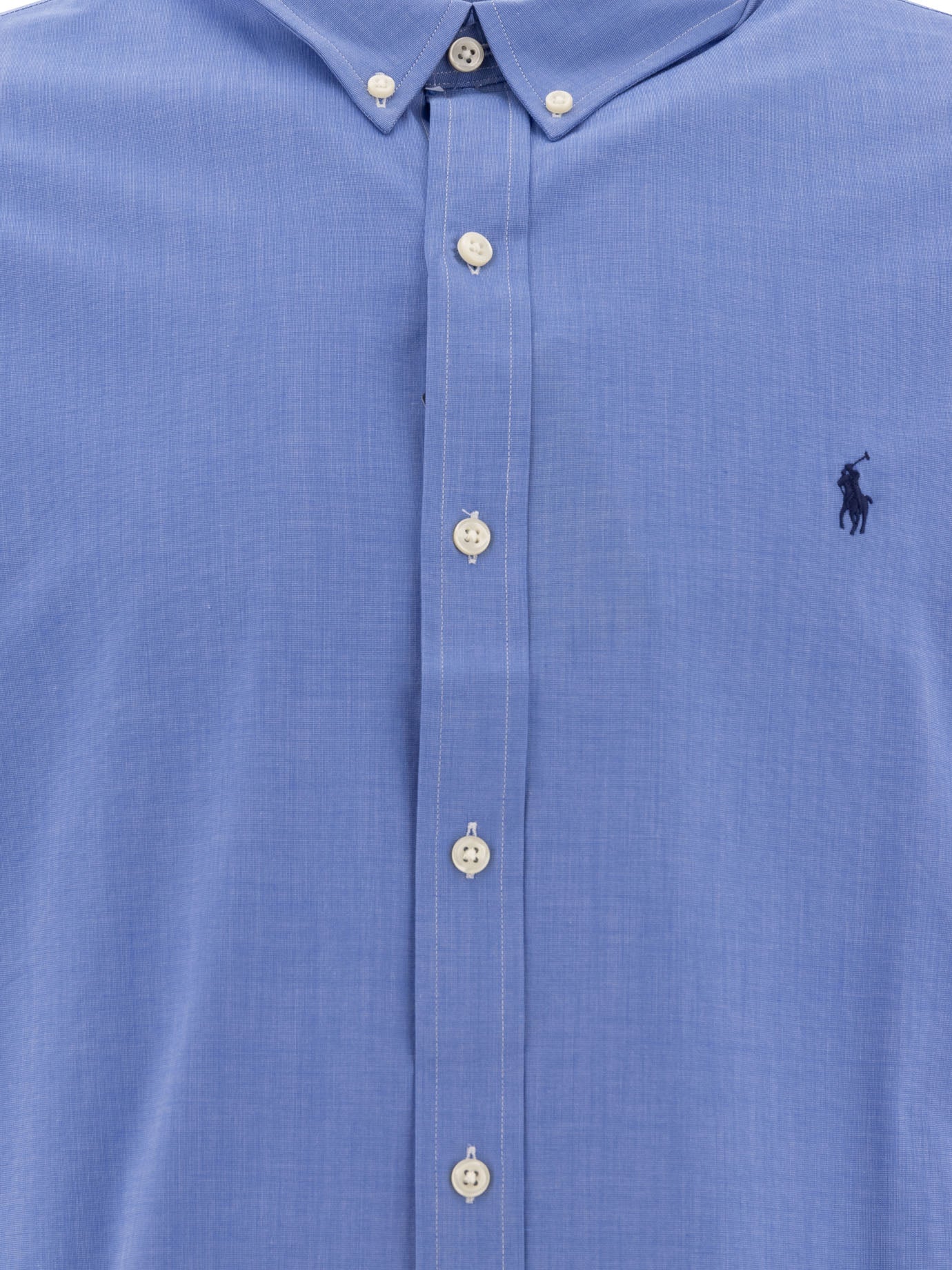 Slim-fit stretch fil-à-fil shirt Shirts
