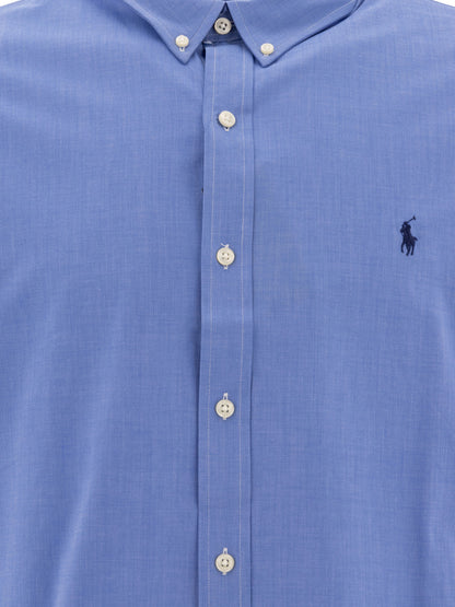 Slim-fit stretch fil-à-fil shirt Shirts