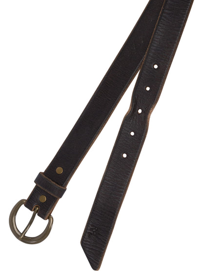 Hammered leather belt Belts