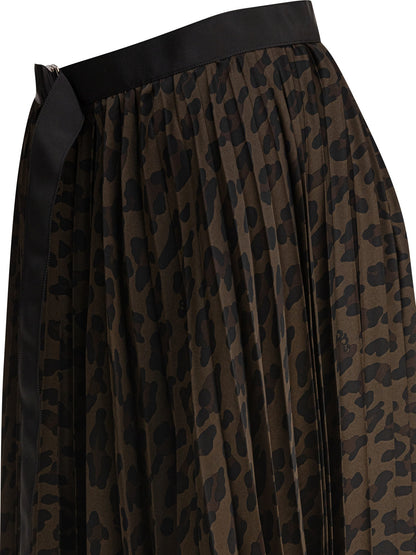 Leopard skirt Skirts