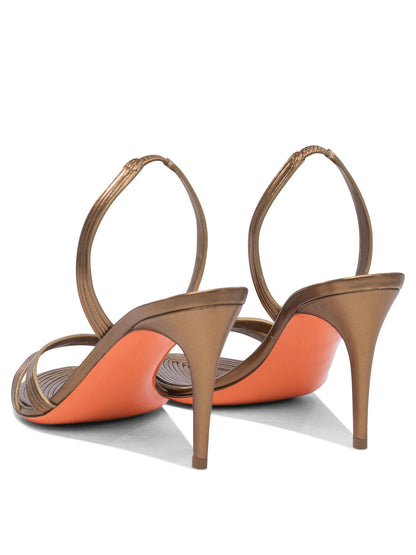 85mm leather heeled sandals Sandals