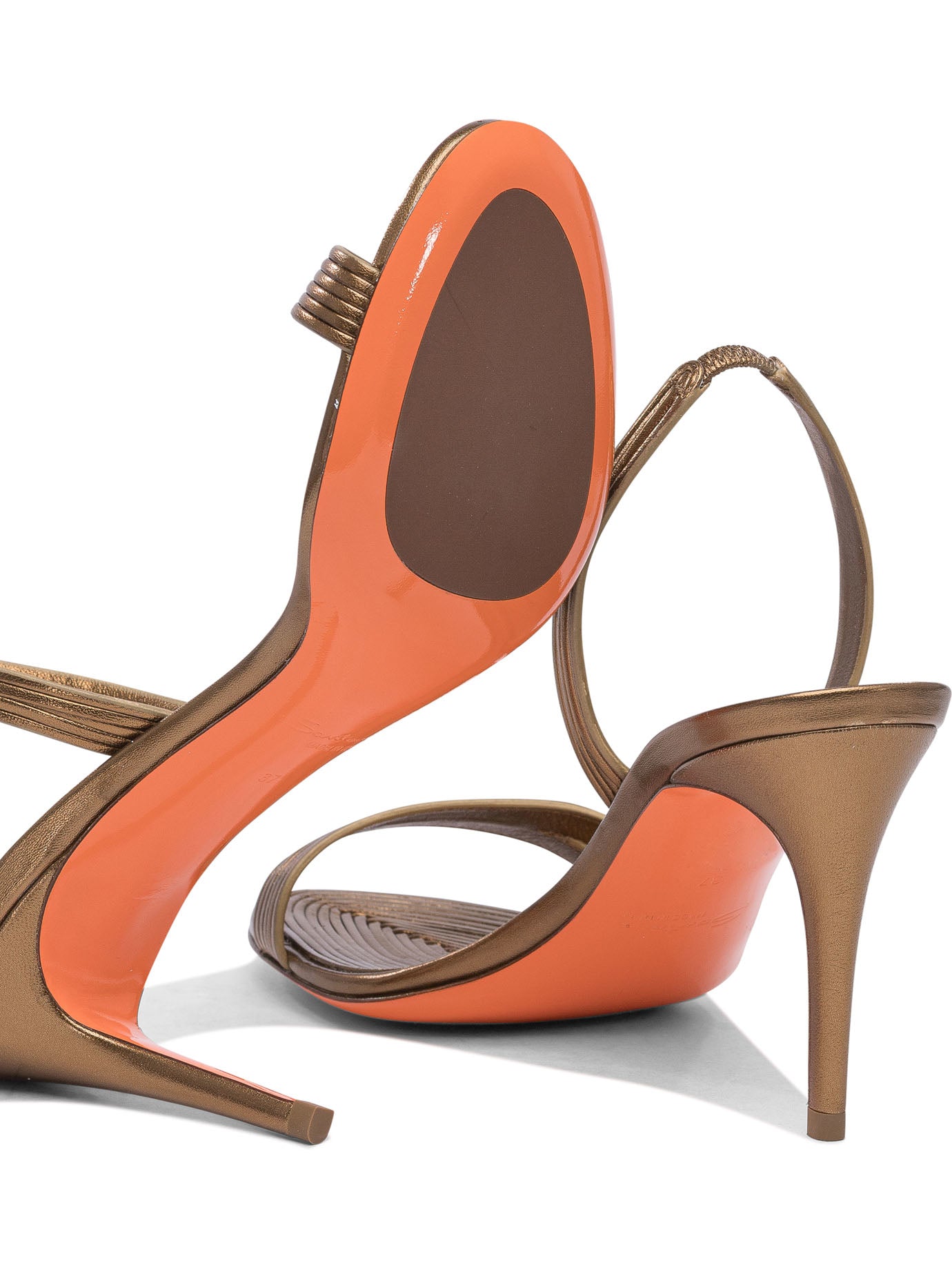 85mm leather heeled sandals Sandals
