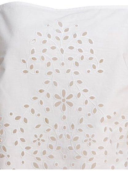 Cotton embroidered top Tops