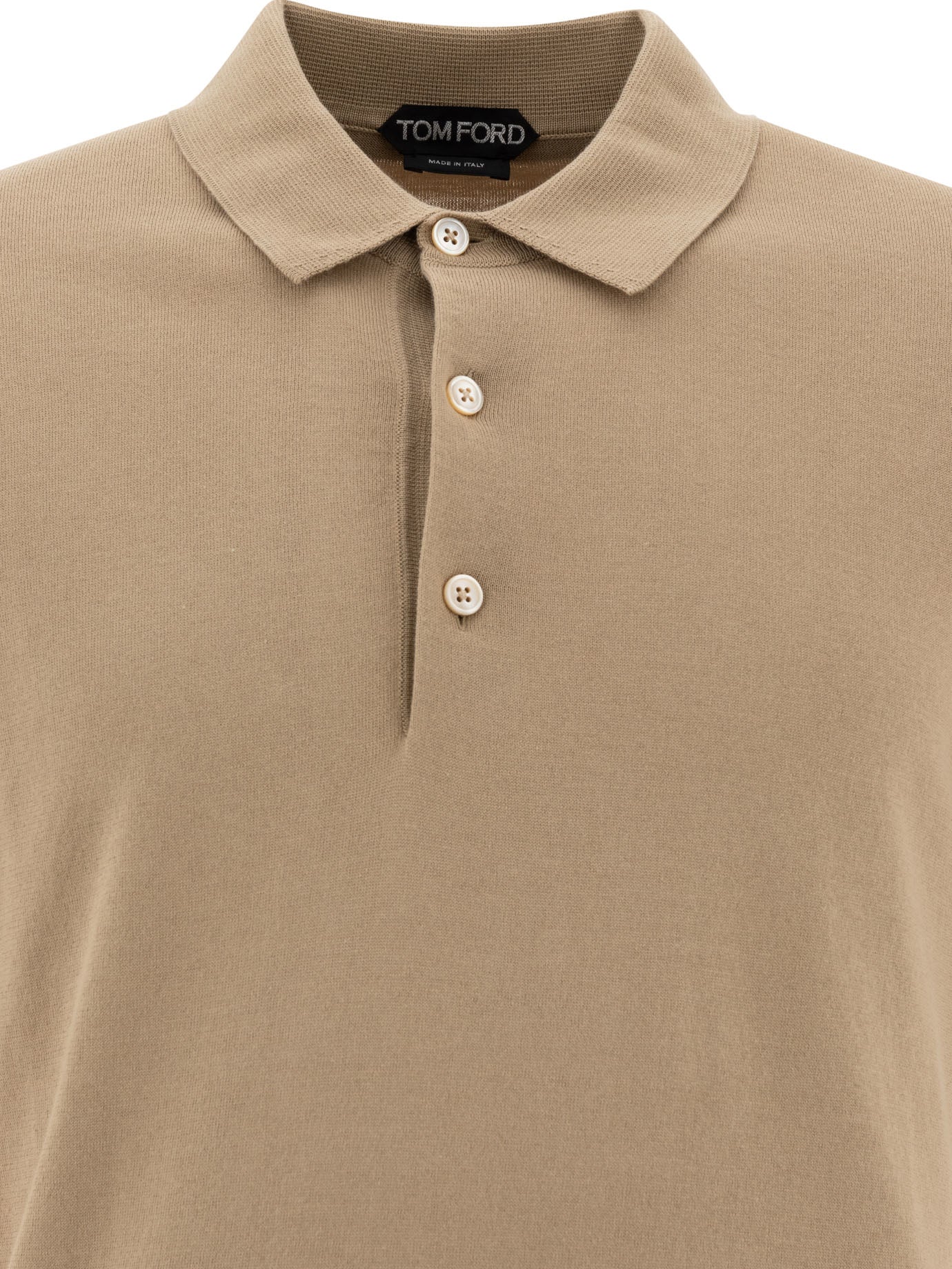 Cashmere and silk polo shirt Polo shirts