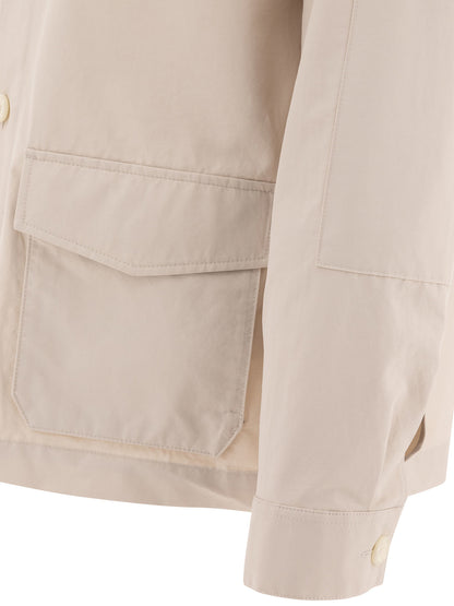 Cotton blend utility jacket Jackets and Coats