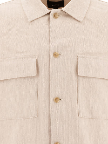 Linen overshirt Jackets and Coats