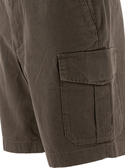 Cotton and linen cargo shorts Shorts
