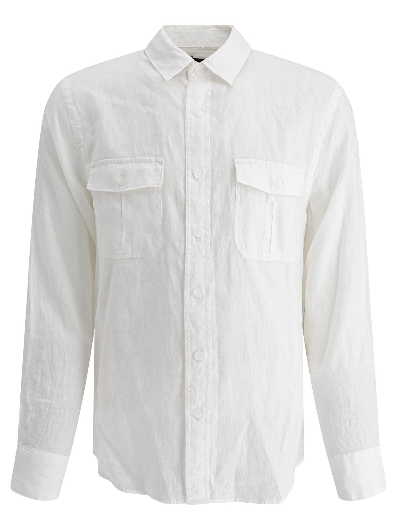 Linen "Utility" Shirt Shirts