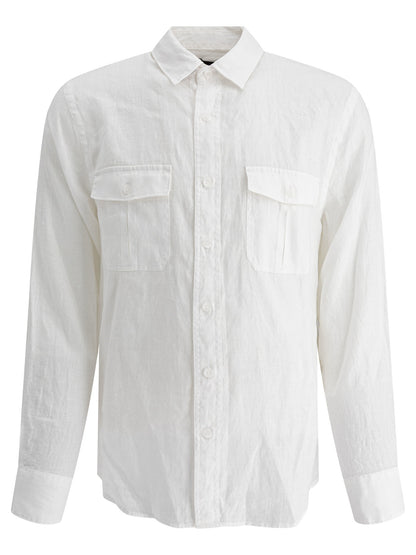 Linen "Utility" Shirt Shirts
