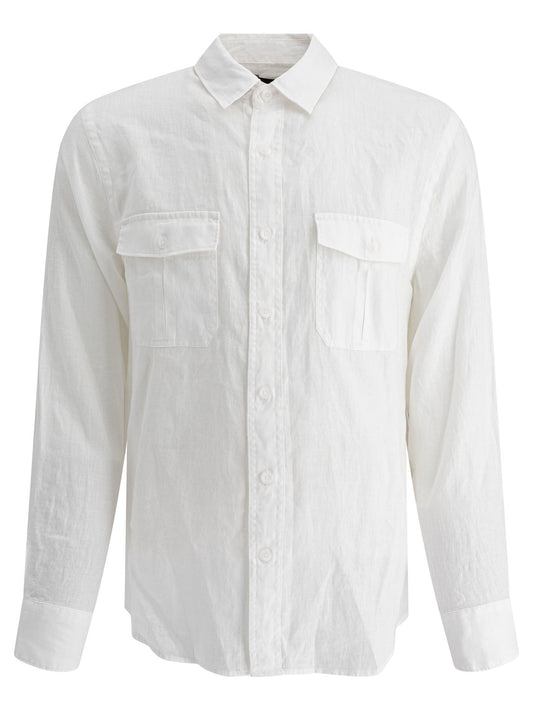 Linen "Utility" Shirt Shirts