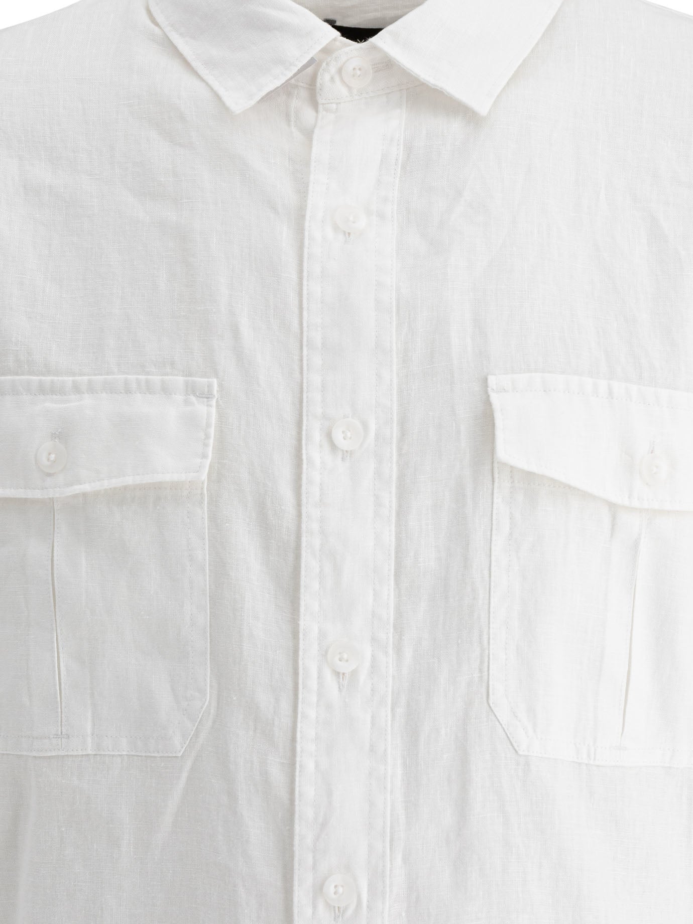 Linen "Utility" Shirt Shirts