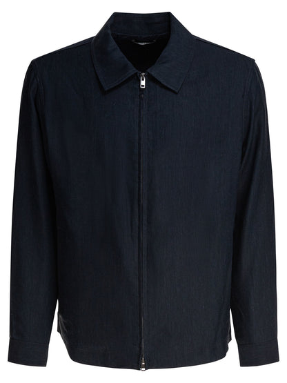 Bomber jacket zipper closure Jackets and Coats