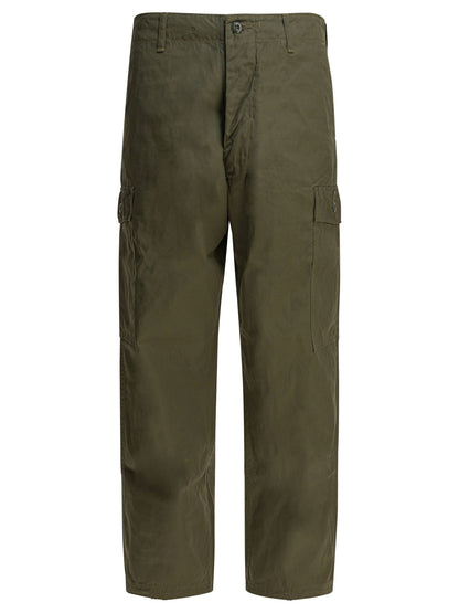 Cotton poplin cargo pants Trousers