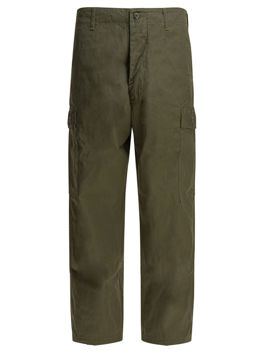 Cotton poplin cargo pants Trousers