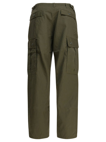 Cotton poplin cargo pants Trousers