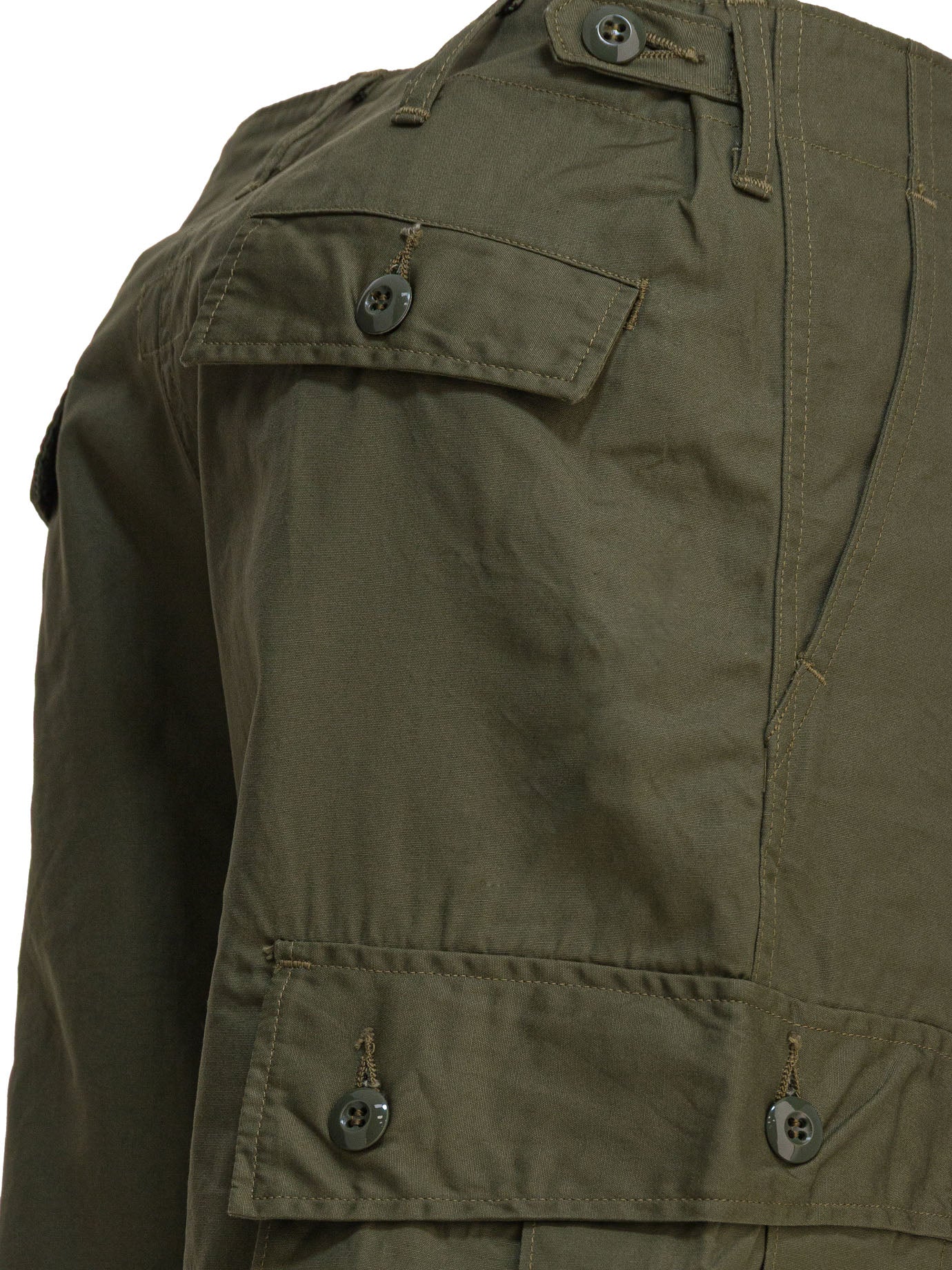 Cotton poplin cargo pants Trousers