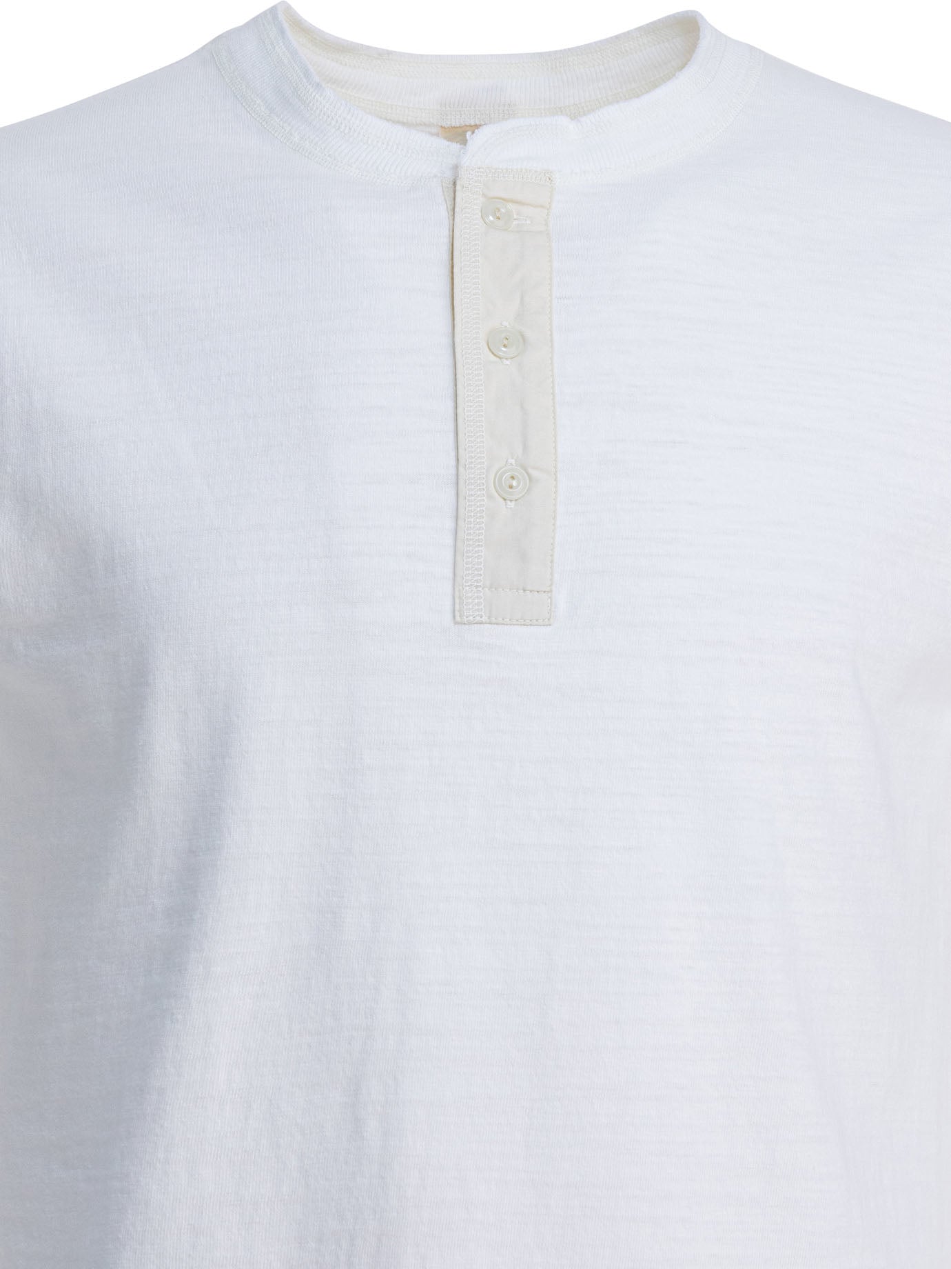Cotton T-shirt with buttons T-shirts