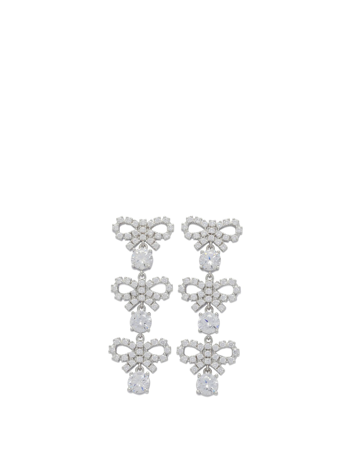 Drop earrings with bows Jewels