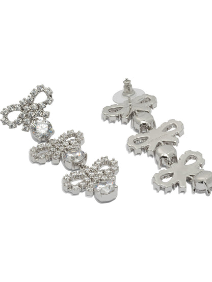 Drop earrings with bows Jewels
