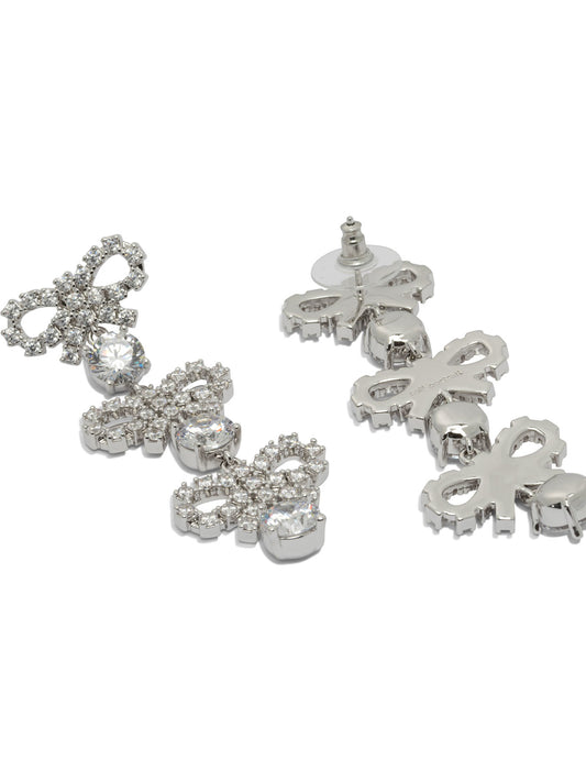 Drop earrings with bows Jewels