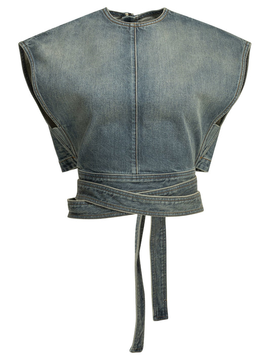 Casual denim top Tops