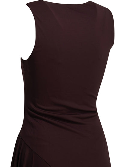 Asymmetrical midi dress Dresses