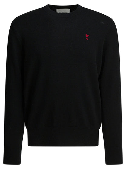 Crew-neck sweater with logo Knitwear
