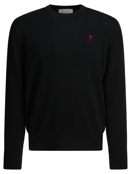 Crew-neck sweater with logo Knitwear
