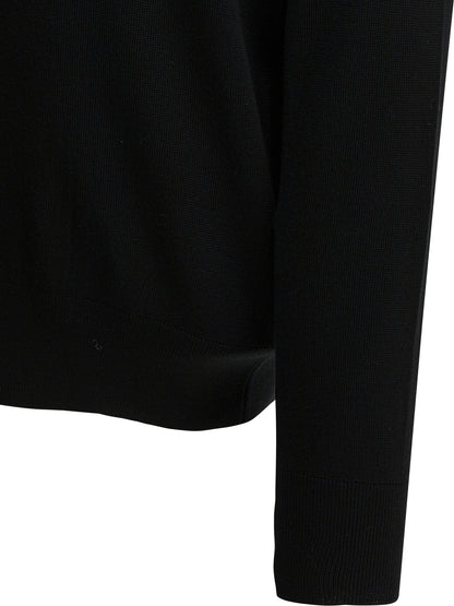 Crew-neck sweater with logo Knitwear