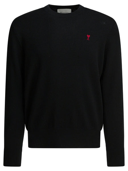 Crew-neck sweater with logo Knitwear