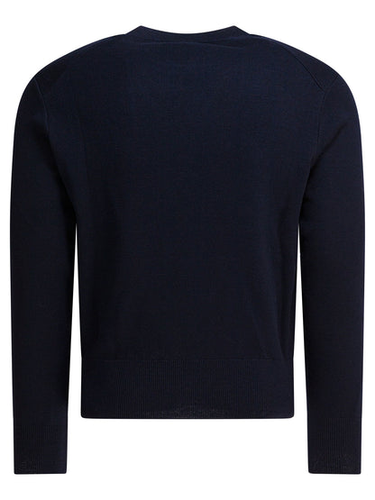 Crew-neck sweater with logo Knitwear