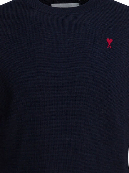 Crew-neck sweater with logo Knitwear