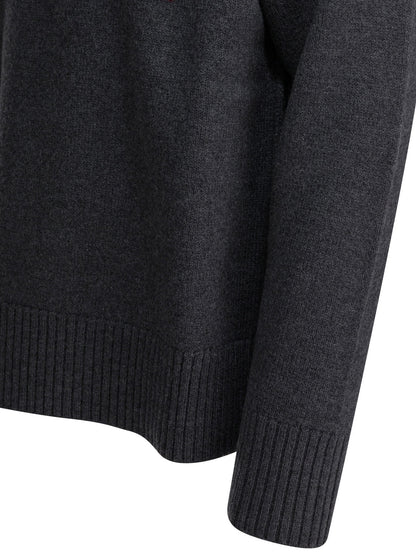 "Ami de Coeur" Crew-Neck Sweater Knitwear