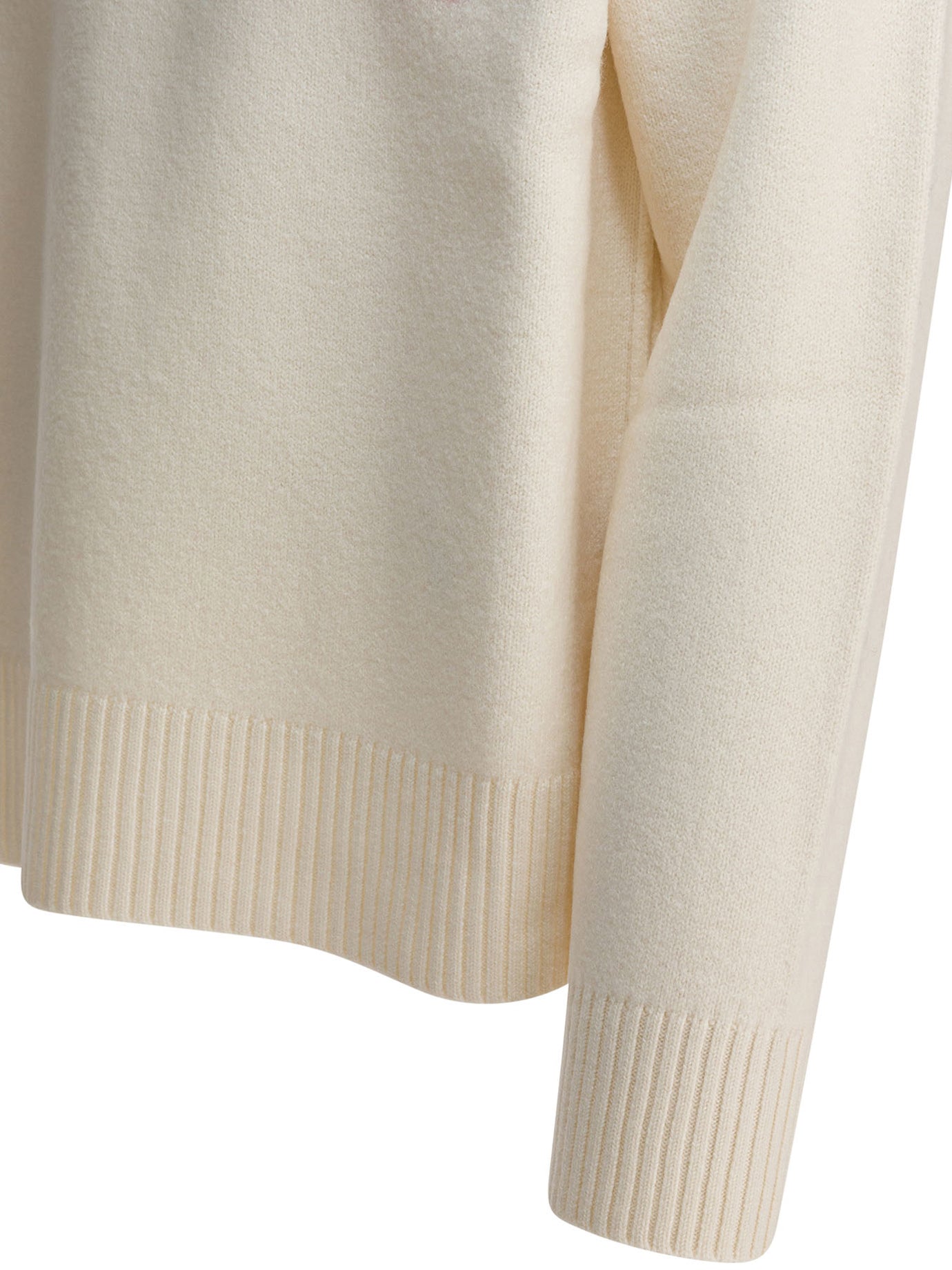 "Ami de Coeur" Crew-Neck Sweater Knitwear